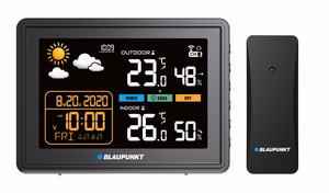 Blaupunkt WS30BK meteoroloģiskā stacija ar āra sensoru