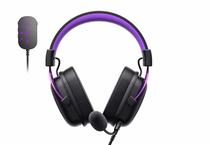 Havit H2002C+U - spēļu austiņas (melnas un violetas)