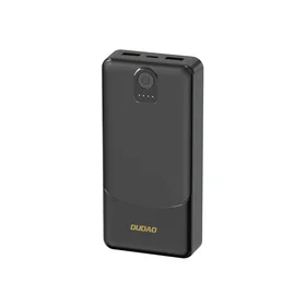 Portatīvais lādētājs Dudao K10 10000mAh 2.4A 2 x USB-A - melna