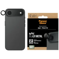 PanzerGlass Hoops rūdītais stikls objektīva aizsargstikls iPhone Air Melns