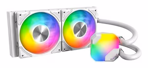 Procesora dzesētājs Montech Hyperflow ARGB 240 balts