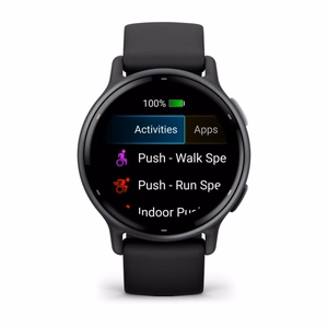 Viedpulkstenis Garmin Vivoactive 5 melns/pelēks 010-02862-10