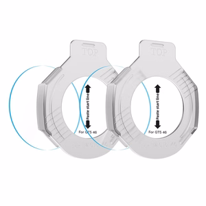 Tech-Protect Easy Set+ 2 komplekts rūdītais stikls Huawei Watch GT 5 46 mm - caurspīdīgs