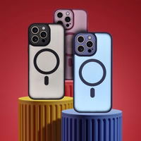 VARIETE MAG COVER magnētiskais viedtālruņa apvalks, saderīgs ar MagSafe, IPHONE 17, violets