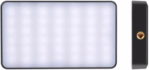 PULUZ kabatas LED foto lampa (melna)