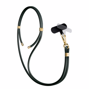 3mk EasyClip Elite tālruņa aukliņa, Evergreen (zelta krāsas furnitūra)