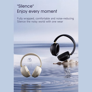 Беспроводные наушники Dudao X22 Max Bluetooth ANC накладные - бежевые