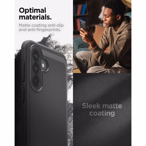 Spigen Rugged Armor maciņš Galaxy A57 5G matēts melns