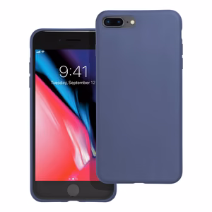 MATT viedtālruņa apvalks IPHONE 7 Plus / 8 Plus zils