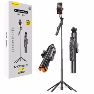 Blavec Selfie Stick Aluminium Move AI Q-01 Auto pop штатив + пульт дистанционного управления 1,80 м (SSAQ01-APTRB180) черный