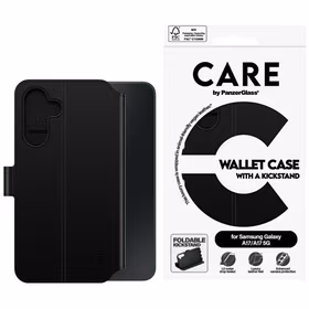 CARE by PanzerGlass Maks Maciņš M. Kickstand for Samsung Galaxy M17 5G / A17 / A17 5G - melns