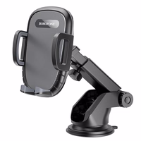 Automašīnas turētājs BH53 Windy ar vējstikla stiprinājumu melns