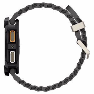 Spigen Rugged Armor viedtālruņa apvalks Samsung Galaxy Watch 8 40mm - matēts melns