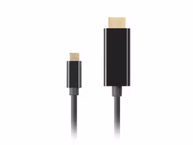 LANBERG CABLE USB-C(M)->HDMI(M) 3M 4K 60HZ melns