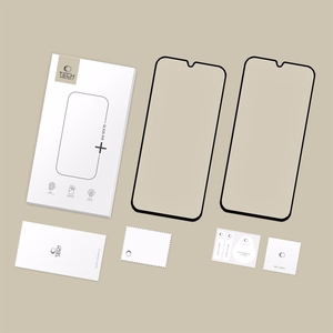 Tech-Protect Glass Fit+ 2 gabalu rūdītais stikls Samsung Galaxy A16 4G / 5G / A26 5G / A17 4G / 5G - melns