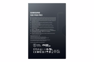 Samsung 9100 PRO 1TB SSD M.2 PCIe Gen5 NVMe, lasīšana 14700 MB/s, rakstīšana 13300 MB/s