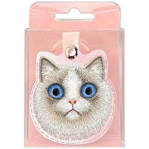 Nimmy New Big Eyed Pet 2.0 lielacaina kaķa formas izsekotāja maciņš – rozā