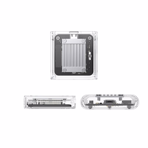 Orico TC20-M2-10G M.2 NVME USB-C 3.2 disku ietvars - caurspīdīgs