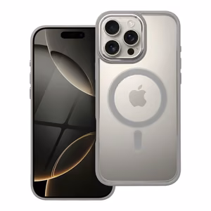 COLOR EDGE MAG COVER viedtālruņa apvalks saderīgs ar Magnētisko IPHONE 16 Pro Max titāna pelēka