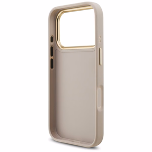 Guess 4G Big 4G Classic Logo Big Strap Metal Buttons apvalks iPhone 17 Pro Max (m) - rozā