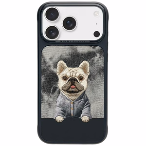 Nimmy Gentle Pets Series Dog MagSafe maciņš iPhone 17 Pro melns