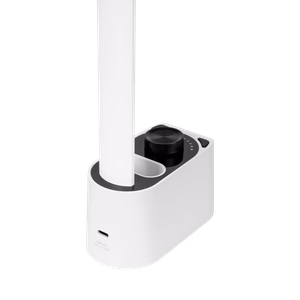 Galda lampa ar pulksteni