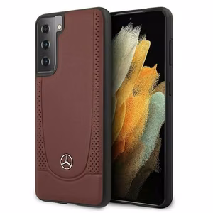 Mercedes Urban Line apvalks Samsung Galaxy S21+ - Sarkans