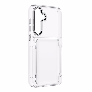FORCELL F-PROTECT Kristālais kabatas apvalks SAMSUNG S24 caurspīdīgs