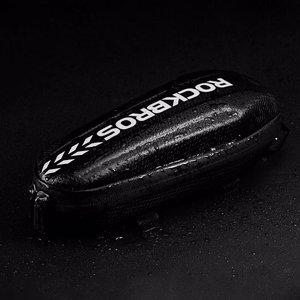 Rockbros B60 ūdensnecaurlaidīga velosipēda rāmja soma - melna