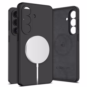 Tech-Protect Silikona MagSafe Maciņš for Samsung Galaxy S26 - melns