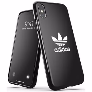 Adidas OR Snap viedtālruņa apvalks Trefoil iPhone X / XS - melns