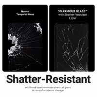 Crong 3D Armor Glass - Tempered Glass iPhone 17e / 16e / 14 / 13 / 13 Pro + Installation Frame