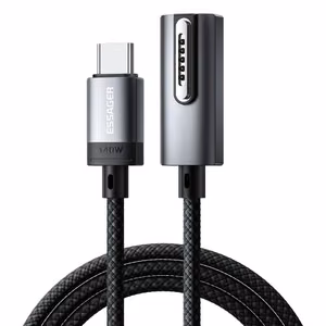 USB Cable Essager "Zeus" Black "Magnetic Magsafe3" 200cm