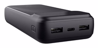 Trust 25883 ārējais akumulators Lithium-Ion (Li-Ion) 20000 mAh melns