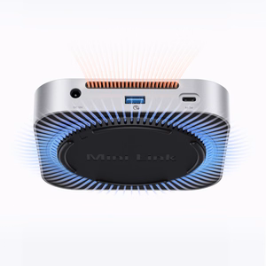 Orico MiniLink 9-in-1 dokstacija ar M.2 SSD cietā diska nodalījumu - sudraba krāsā