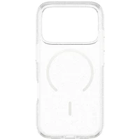 CARE by PanzerGlass Flagship Urban Explorer viedtālruņa apvalks ar baltu magnētisko MagSafe, paredzēts iPhone 17 Pro – caurspīdīgs ar spīdumiem