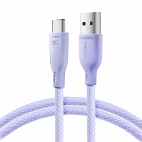 USB Kabelis Joyroom "SA34-AC6" violets "Type-C" 100cm (līdz 100W)