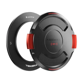 Freewell 62 mm pamatnes gredzens ar vāku Real Locking VND