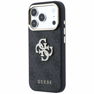 Maciņš IPHONE 18 Pro /17 Pro (Big Strass Logo 4G) (krāsa: brūna)