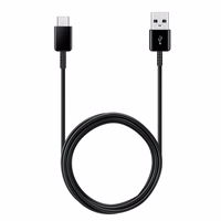 Samsung EP-DG950CBE USB-A – USB-C kabelis 1.2m (lielapjoma – aizvietojošs iepakojums) – melns