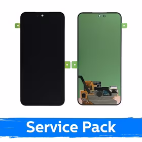 LCD displejs saderīgs ar Samsung S711 S23 FE melns (Service Pack) (NF versija)