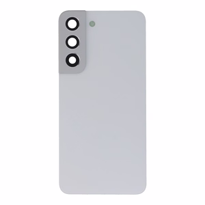 Aizmugurējais vāciņš Samsung S22 5G S901 balts (ar kameras stikliņu) OEM