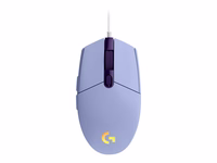 Logitech G203 Lightsync spēļu pele Lilac
