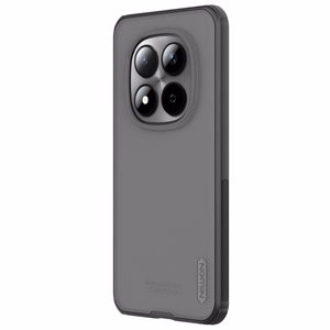 Nillkin Super Frosted Shield Pro maciņš Xiaomi Redmi Note 15 Pro+ 5G/Poco M8 Pro 5G caurspīdīgs melns