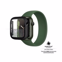 PanzerGlass Pulksteņa aizsargapvalks Apple Watch 7 41 mm - melns