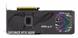 PNY GeForce RTX 5070 EPIC-X RGB OC NVIDIA 12GB GDDR7 videokarte
