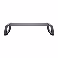 Trust Monta - Tempered glass monitor stand (melns)