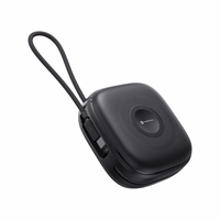 Portatīvais lādētājs saderīgs ar MagSafe Forcell F-Energy F10K5 PD3.1 QC3.0 3A 22,5W 10000 mAh saderīgs ar Apple Watch melna