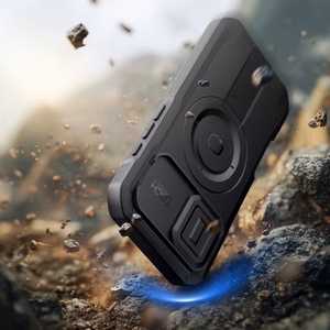 Tech-Protect Kevlar Magnētiskais viedtālruņa apvalks iPhone 17 - Melns