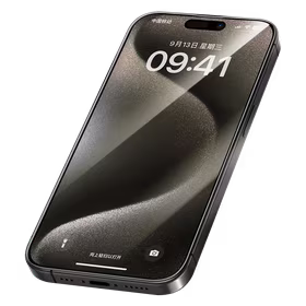 Benks Arc Shield pilna seguma aizsargstikls iPhone 15 Pro Max melns (m)